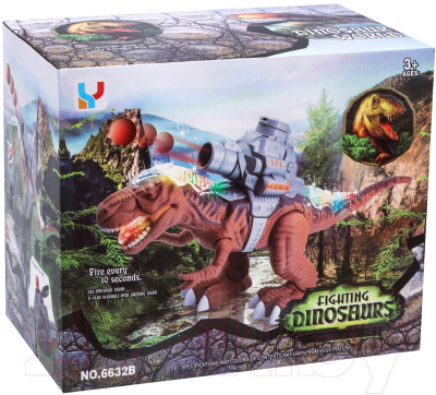 Интерактивная игрушка Sima-Land Динозавр Рекс 7664523 / 6632B (зеленый)