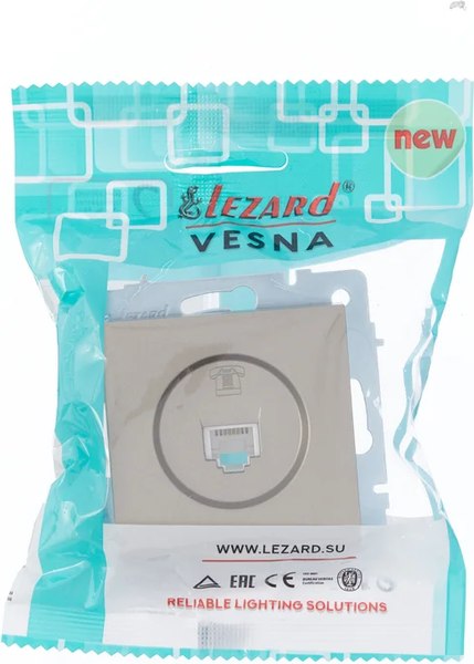 Розетка Lezard Vesna 742-3788-137