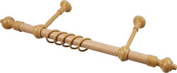 Карниз для штор LEGRAND Кантри 3.0 / 48063954 (бук)