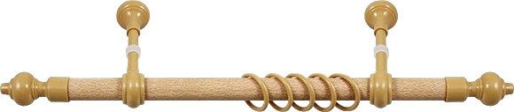 Карниз для штор LEGRAND Кантри 3.0 / 48063954 (бук)