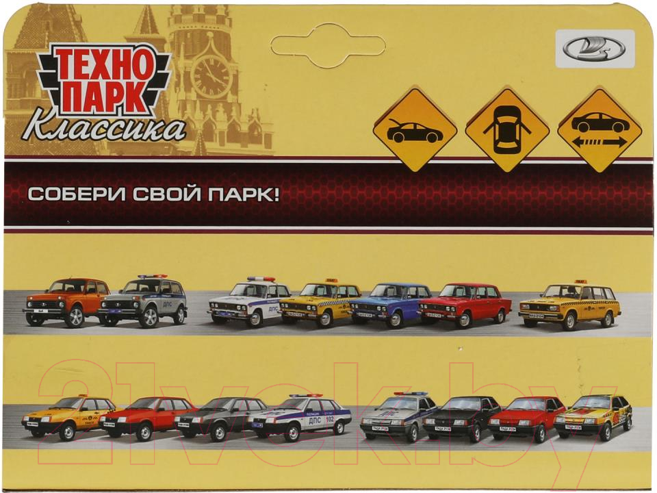 Автомобиль игрушечный Технопарк Lada-2114 Samara / 2114-12-PRL — фото 6