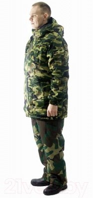 Изображение товара Куртка рабочая НЕСинвест-Профи Сургут QR утепленная (р-р 60-62/170-176, камуфляж)