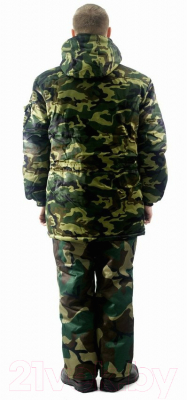 Изображение товара Куртка рабочая НЕСинвест-Профи Сургут QR утепленная (р-р 60-62/170-176, камуфляж)