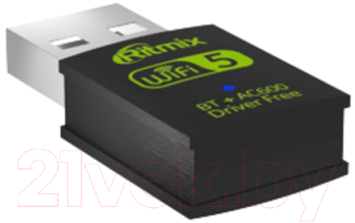 Wi-Fi/Bluetooth-адаптер Ritmix RWA-550 USB