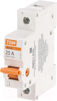 Выключатель нагрузки TDM SQ0211-0103 (мини-рубильник)