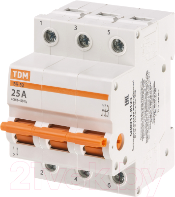 Выключатель нагрузки TDM SQ0211-0123 (мини-рубильник)