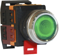 Кнопка на DIN-рейку Атрион ABLFS-22-g (зеленый) - 