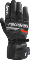 Перчатки лыжные Reusch Ski Race Vc R-Tex Xt / 6201257-7810 (р-р 7, Black/White/Fluo Red) - 