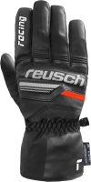 Перчатки лыжные Reusch Ski Race Vc R-Tex Xt / 6201257-7810 (р-р 9, Black/White/Fluo Red) - 