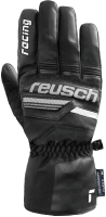 Перчатки лыжные Reusch Ski Race VC R-Tex XT / 6201257-7701 (р-р 7, Black/White) - 