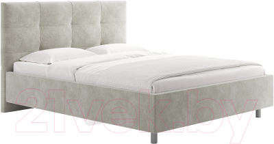 Каркас кровати Сонум Caprice 180x200 (микровелюр светло-серый)