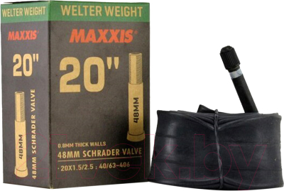 Камера для велосипеда Maxxis Welter Weight 20x1.5/2.5 LSV48 / EIB00160300