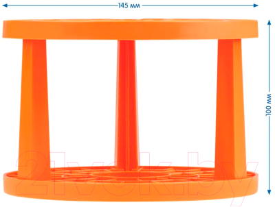 Подставка для художественных кистей Мульти-пульти ПК101МП (оранжевый)