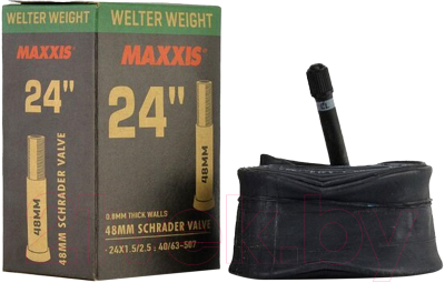 Камера для велосипеда Maxxis Welter Weight 24x1.5/2.5 LSV48 / EIB00159500