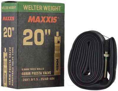 Камера для велосипеда Maxxis Welter Weight 20x1.0/1.5 LFVSEP48/ EIB00160900
