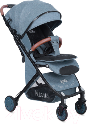 Изображение товара Детская прогулочная коляска Nuovita Giro Lux (бонди/черная рама)