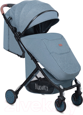 Изображение товара Детская прогулочная коляска Nuovita Giro Lux (бонди/черная рама)