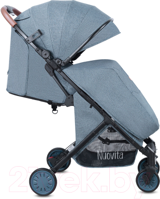 Изображение товара Детская прогулочная коляска Nuovita Giro Lux (бонди/черная рама)