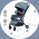 Миниатюра изображения товара Детская прогулочная коляска Nuovita Giro Lux (бонди/черная рама)