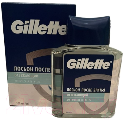 Лосьон после бритья Gillette Освежающий (100мл)