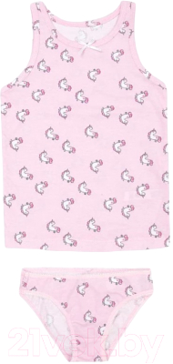 Комплект бельевой детский Mark Formelle 447006 (р.134-68, единороги на розовом)