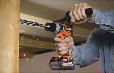 Изображение товара Профессиональная дрель-шуруповерт AEG Powertools BSB18C2BLLI-202C (4935479785)