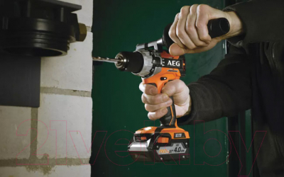 Изображение товара Профессиональная дрель-шуруповерт AEG Powertools BSB18C2BLLI-202C (4935479785)