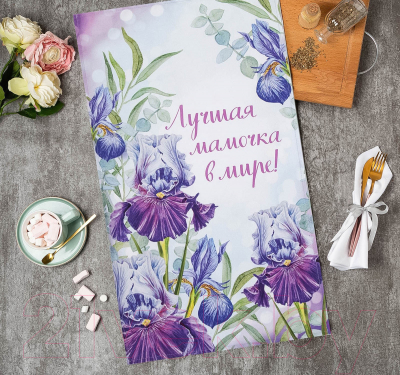 Изображение товара Полотенце Этель Ирис / 4682706