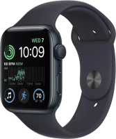 Умные часы Apple Watch SE 2 GPS 44mm / MNTG3 (алюминий полуночный/полуночный) - 