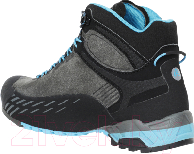 Трекинговые кроссовки Asolo SML Eldo Mid Lth Gv Ml / A0105700-A939 (р-р 7, графитовый/синий)