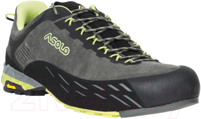 Трекинговые кроссовки Asolo SML Eldo Lth Gv Ml / A0105400-B022 (р-р 7, графитовый/зеленый)