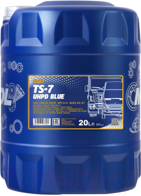 Моторное масло Mannol TS-7 UHPD Blue 10W40 E6 API CJ-4 / MN7107-20 (20л)