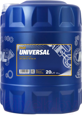 Моторное масло Mannol Universal 15W40 SG/CD / MN7405-20 (20л)
