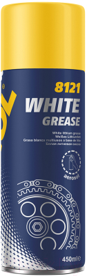 Смазка техническая Mannol White Grease / 8121 (450мл, белый)