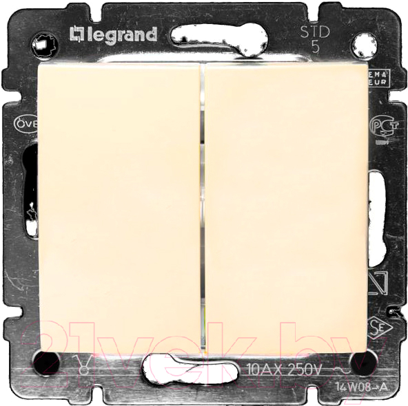 Выключатель Legrand Valena 695604 (слоновая кость)