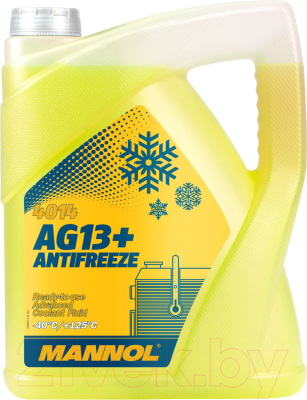 Антифриз Mannol AG13+ -40C Advanced / MN4014-5 (5л, желтый)