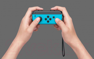 Игровая приставка Nintendo Switch + Mario Kart 8 Deluxe (красный/синий)
