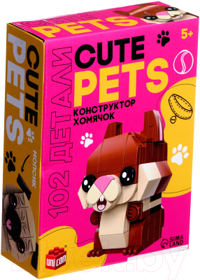 Конструктор Unicon Cute pets Хомячок / 9278947