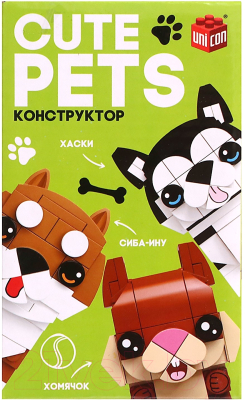 Конструктор Unicon Cute pets Сиба-Ину / 9278945