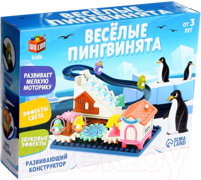 Конструктор Unicon Веселые пингвинята / 9050598