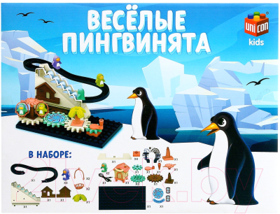 Конструктор Unicon Веселые пингвинята / 9050598