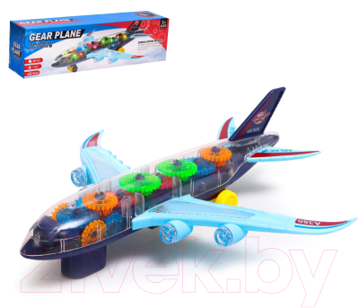 Самолет игрушечный Sima-Land Шестеренки / 7817362