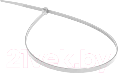 Изображение товара Стяжка для кабеля AVS NT2515-100W / A85156S (100шт, белый)