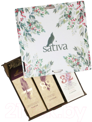 Sativa Сыворотка день №77+Сыворотка ночь №88+Крем-маска №32 Набор ...