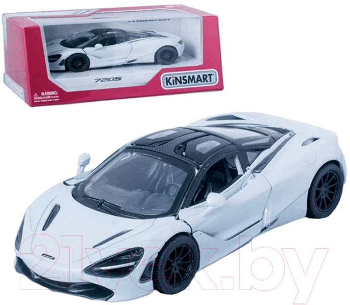Масштабная модель автомобиля Kinsmart McLaren 720S / 5403WKT — фото 2
