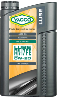 Моторное масло Yacco Lube RN17 0W20 FE (5л) - 