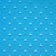 Шторка-занавеска для ванны Вилина Бриллиант 6757 (180x180, ромб/голубой) - 