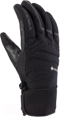 Перчатки лыжные VikinG Whistler GTX / 170/24/9012-0900 (р.6, черный)