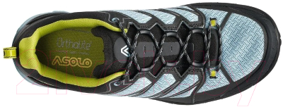 Трекинговые кроссовки Asolo Softrock ML / A40051-B049 (р-р 7.5, черный/Celadon/желтый)