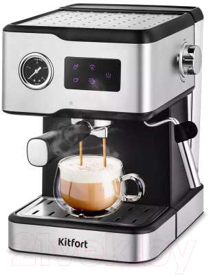 Кофеварка эспрессо Kitfort KT-7104
